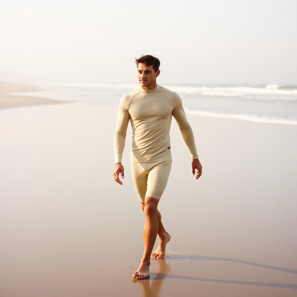 The Paddle Rashguard — Sand