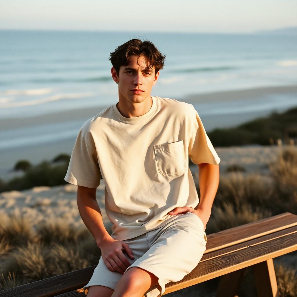 The Salt Run Pocket Tee — Sand